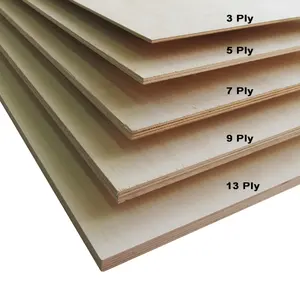 China Factory 3mm pencil cedar veneer plywood18mm Commercial Plywood marine board for construction