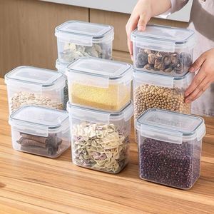 Hot Selling Multifunctional Rectangular 1600ml PP <b>Plastic</b> Europe Style Storage <b>Box</b> with Lid for Moisture-proof Food Preservation - Product Image 4