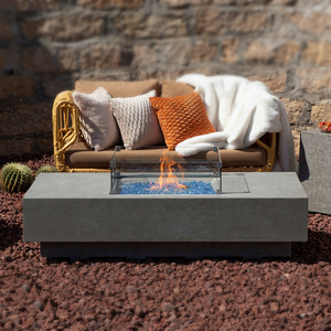 Instalación <span class=keywords><strong>de</strong></span> pie <span class=keywords><strong>de</strong></span> crucero, alfombrilla <span class=keywords><strong>de</strong></span> brasas, alfombrilla para hoguera, revestimiento en polvo, vidrio para exteriores, 1250-750-300mm, pozo <span class=keywords><strong>de</strong></span> fuego <span class=keywords><strong>de</strong></span> madera/Gas/Alcohol - Product Image 1