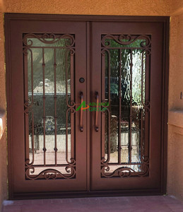 <span class=keywords><strong>Porte</strong></span> en fer forgé européen haut <span class=keywords><strong>de</strong></span> gamme, robuste, avec contrôle <span class=keywords><strong>d</strong></span>'accès intelligent, anti-effraction, pour <span class=keywords><strong>entrée</strong></span> principale <span class=keywords><strong>de</strong></span> villa, portail <span class=keywords><strong>de</strong></span> sécurité - Product Image 5