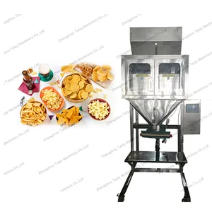 Two head 1kg grain dog food dried fruits weighing weighing filling machine made in China