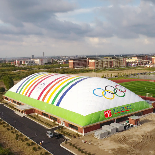 XZ OEM ODM özel hava spor stadyumu sergi salonu satılık şişme kubbeler yapıları