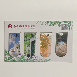 Segnalibro Magnetico in Carta di Alta Qualità con Logo Personalizzato, Design Pieghevole, Resistente all'Acqua, Motivi <span class=keywords><strong>Anime</strong></span>, Vendita all'Ingrosso - Product Image 4