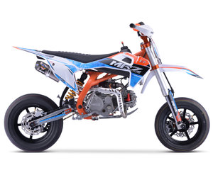 Nuevo Modelo 2023 <span class=keywords><strong>Pit</strong></span> Bike <span class=keywords><strong>Motard</strong></span> 160 con Motor Zongsheng de Arranque a Pedal y Refrigerado por Aire con CE - Product Image 2