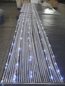 <span class=keywords><strong>Rideau</strong></span> de <span class=keywords><strong>plafond</strong></span> en diamant LED et canopée blanc chaud, 30 brins, 15 pieds de long, <span class=keywords><strong>rideau</strong></span> de <span class=keywords><strong>plafond</strong></span> suspendu à perles - Product Image 4