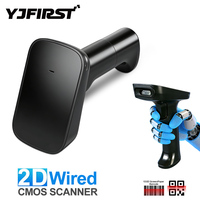 Lector de Códigos de Barras Inalámbrico YJFIRST, Escáner de Códigos QR 1D y 2D para Recibos, Caja Registradora, Inventario, Cheques Bancarios y Punto de Venta
