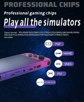 Consola de Juegos Portátil G50V, Joystick 3D Dual, Pantalla HD de 5 Pulgadas, Inalámbrica, Dos Jugadores, 3000 mAh, Salida de TV, Consola de Juegos Retro de Bolsillo