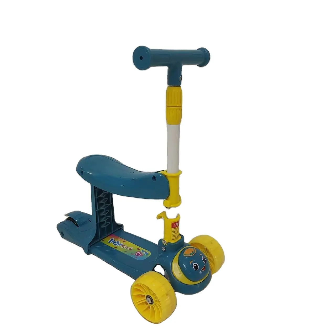 Wholesale kick scooter child 1-3 to 8 years old 3-in-1 baby can sit push and slide on the scooter