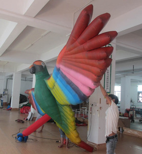 Tùy chỉnh khổng lồ PVC Inflatable nổi vẹt cho quảng cáo inflatables - Product Image 4