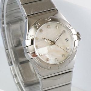 นาฬิกาข้อมือคริสตัลแซฟไฟร์ขอบเพชรดีไซน์หรูคุณภาพสูง - นาฬิกาข้อมือระดับไฮเอนด์ที่งดงามและสง่างาม - Product Image 2