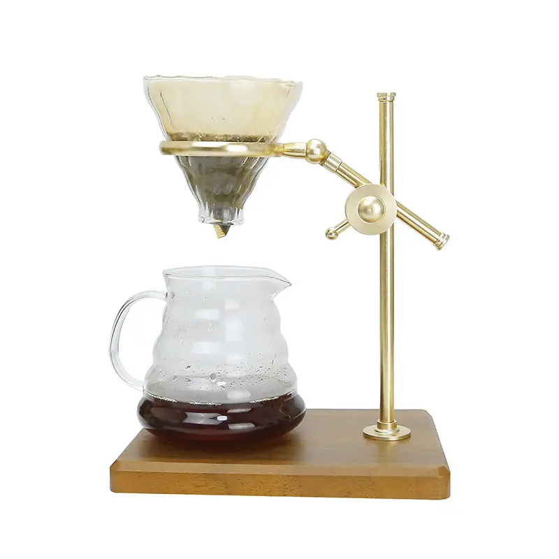 V60 coffee dripper set,Brewer slow drip pour over coffee stand