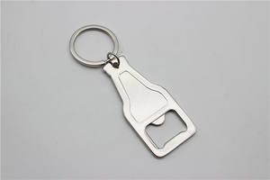 제조업체 맞춤형 아연 합금 맥주병 모양 병따개 열쇠고리 다양한 클럽용 - Product Image 3