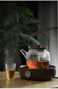 Glass Tea Set Glass <strong>Teapot</strong> Tea <strong>Infuser</strong> and <strong>Insulated</strong> Glass Filter - Product Image 6
