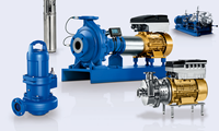 Systèmes de circulation d'eau potable KSB Calio-Therm S NC/NCV Pompes KSB