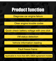 Escáner Automotriz Portátil Multi-idioma Personalizado con Gráficos en Tiempo Real, Lector de Códigos OBD2 para Vehículos V311A, Venta al por Mayor
