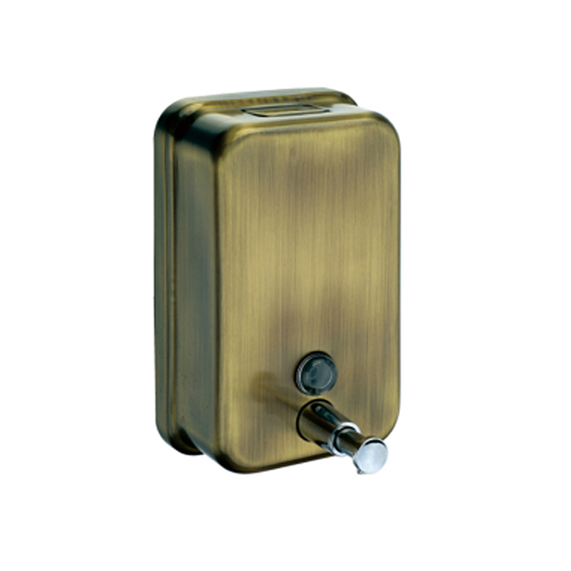 Bathroom Accessories 500ミリリットルClassic Stainless Steel Antique Wall Mount Liquid Soap Dispenser