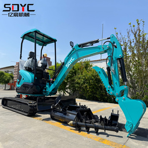 จัดส่งฟรี CE EPA ขุดมินิฟาร์ม2 .5ตัน Micro Bagger รถขุดขนาดเล็กพร้อมอุปกรณ์เสริม - Product Image 2