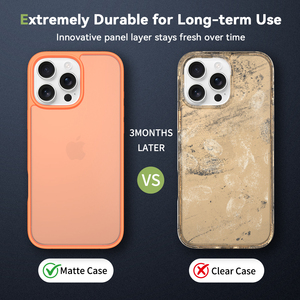 Coques de téléphone portable pour 15 Pro Max, luxe, mat, givré, effet peau de bébé, dos en PC, cadre en TPU, antichoc, anti-traces de doigts - Product Image 4