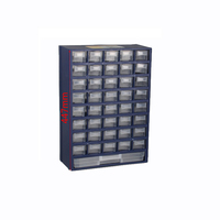 General US Boîte de rangement pour outils Boîte en plastique avec vis Pièces de rechange Boîte à outils portable à emporter