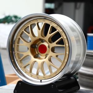 Jantes forgées en alliage d'aluminium T6061 à deux pièces, à déport profond, 18, 19, 20, 22, 24 pouces, 5x112, 5x114.3, 5x120 pour Audi, BMW, <span class=keywords><strong>Mercedes</strong></span> - Product Image 6