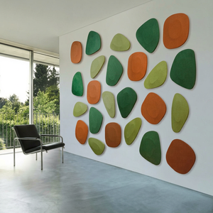 SwamiG TradeX Decoración para el Hogar, Moderna, Ligera, Ecológica, Impermeable, Rectangular, 100% Fibra de Poliéster, Absorbente de Sonido Acústico - Product Image 1