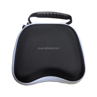 Étui de protection rigide pour manette de jeu avec fermeture à glissière pour manettes PS5/PS4 Sac de voyage portable en matériau EVA
