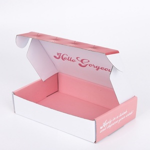 Custom Size and Logo for Jewelry Shipping Box Custom Print Colorful Packaging Cardboard Mailer Shipping Shoes Box - Product Image 3