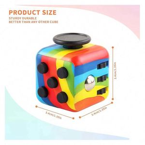 Juguete Antiestrés de Aleación de Aluminio en Oferta, Paquete de Cubos Giratorios para Niños, Regalos de Cumpleaños, Calendarios de Adviento Sensoriales, Pedidos al por Mayor - Product Image 2