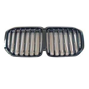 Reemplazo de Rejilla Negra Brillante de Una Sola Línea para BMW X7 G07, Material ABS para Parachoques Delantero - Product Image 2