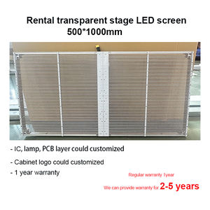 Pantalla LED SMD Transparente para Exteriores, Brillo <span class=keywords><strong>de</strong></span> 4500nits, Paso <span class=keywords><strong>de</strong></span> Píxeles P3.91-7.82, para Tiendas Minoristas, Plazo <span class=keywords><strong>de</strong></span> Entrega <span class=keywords><strong>de</strong></span> 7-15 Días - Product Image 2