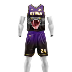 Ropa deportiva, diseño de logotipo de equipo personalizado, Jersey cosido, ropa de baloncesto, uniforme de baloncesto por sublimación - Product Image 1