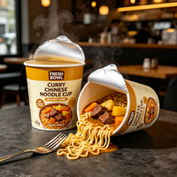 200g Curry Beef Flavor Instant Ramen Noodles Bulk Cheap Price Halal Snack Food From China Factory