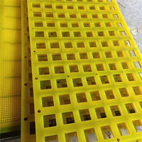 Panneau d'écran à mailles vibrant de tamis de polyuréthane d'unité centrale de haute qualité pour le broyeur de pierre de charbon de mine