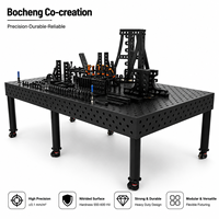 Nouvelle table de travail de soudage de qualité industrielle, grande table de fabrication en acier Q355, aucune électricité requise pour