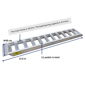 5ton 2.3m * 40cm dỡ và tải xe nâng máy xúc đoạn đường nối tải nhỏ và tải xe tải và dỡ đoạn đường nối - Product Image 2