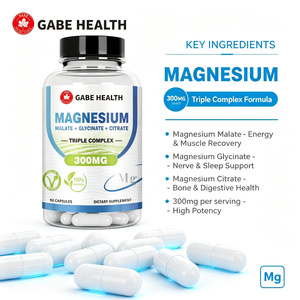 Fabricante de Suplementos Personalizados, Cápsulas de Glicinato de <span class=keywords><strong>Magnesio</strong></span> que Apoyan la Salud Cerebral para Adultos, Cápsulas OEM al por Mayor, Vitaminas - Product Image 2