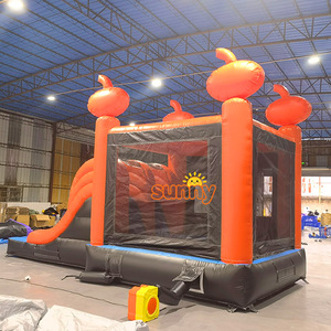 Château gonflable commercial à double allée, combo Halloween, à <span class=keywords><strong>vendre</strong></span> - Product Image 4