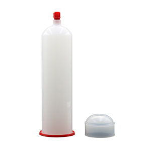 Jeringa dispensadora de plástico de 960 cc, 64,5 mm de diámetro interior, con émbolo y tapa, para máquinas dispensadoras - Product Image 2