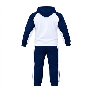 Conjunto Deportivo 2 en 1 para Hombre, con Chaqueta con Capucha y Cremallera y Pantalones Deportivos, de Secado Rápido, con Bloques de Color - Product Image 2