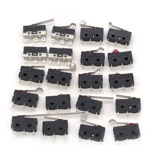 Tejiate สวิตช์ไมโคร/เมาส์250VAC สวิตช์3Pin n/a 5A 125V สวิตช์ไมโคร/เมาส์แบบไม่มีด้ามจับ - Product Image 4