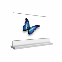 Pantalla Táctil OLED Ultrafina con Bisel Estrecho, Opcional, de Montaje en Suelo, para Centros Comerciales, Tiendas Minoristas, Señalización Digital, Educación