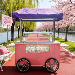 Vente 2025 de chariots de cuisine pour hot-dogs aux États-Unis, chariot de nourriture mobile pour crème glacée, remorque - Product Image 5