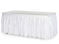 Table de remplissage et de refroidissement en plastique robuste de haute qualité de 6 pieds