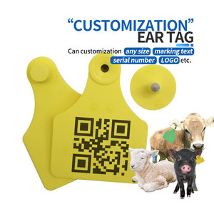 HED-ET125 động vật đi lạc thẻ tai cừu dê bò gia súc tự động khóa tai thẻ plier số sê-ri tùy chỉnh thẻ Bông tai - Product Image 1