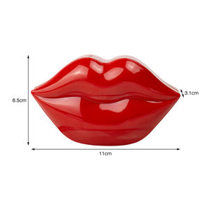 Bio Bio Kollagen Kristall Lip <span class=keywords><strong>Mask</strong></span> mit Vitamin C Feuchtigkeit creme Blatt für Facelift ing Aloe Vera Goldblatt-Komprimiert im Angebot - Product Image 4