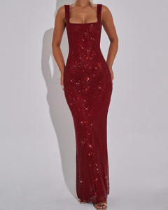 jennie formal rhinestone long dress Jennie Formal Rhinestone Long Dress main image 1
