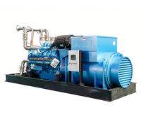 Générateur diesel 1500 kW, alternateur 380 V/110 V, triphasé, synchrone, sans balais, ATS, groupe électrogène refroidi par eau, tension nominale