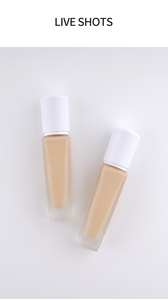 Fondazione liquida di alta qualità polveri organiche Private lvary etichetta <span class=keywords><strong>bianca</strong></span> fondotinta liquido per la vendita - Product Image 3