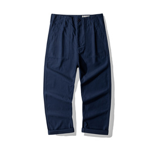 Pantalones de Algodón 100% para Hombre OG107, Estilo Casual, Corte Recto, Cintura Media, Color <span class=keywords><strong>Blanco</strong></span> y Caqui - Product Image 4