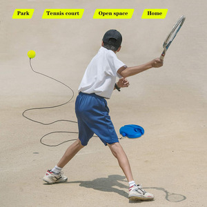 Exercice de sport Portable Solo Équipement d'entraînement de <span class=keywords><strong>tennis</strong></span> Auto-pratique Entraîneur de <span class=keywords><strong>tennis</strong></span> Balle de rebond - Product Image 5
